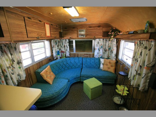 With new A/C and delightful retro furnishings...