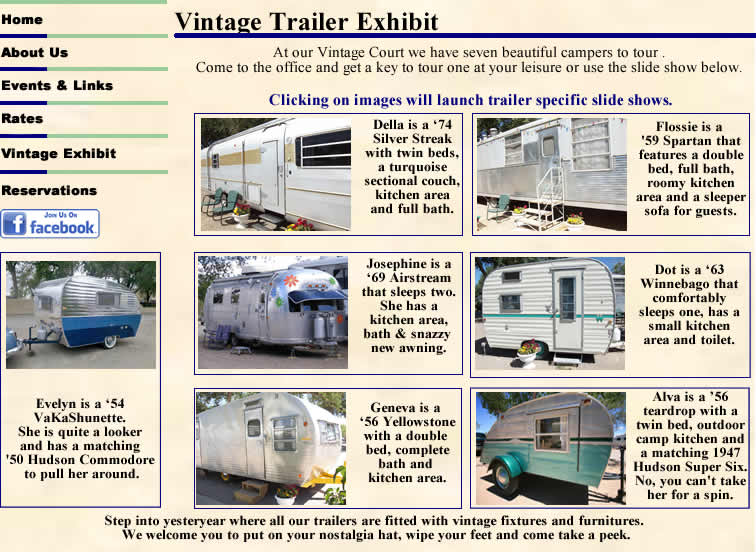 Vintage Trailer Exhibit